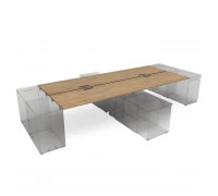 Стол системы бенч сдвоенный на 4 рабочих места СБЧТ.979...984