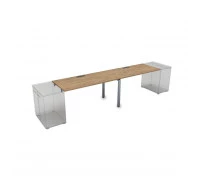 Стол системы бенч линейный на 2 рабочих места СДТЛ-П.978...995