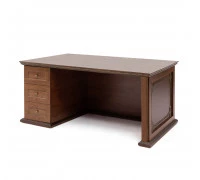 Стол письменный L160 шпон