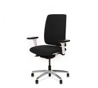 ДИОН В (DION W) КРЕСЛО, СИНХ, 1D, АЛЮМ СЕРЫЙ/БЕЛЫЙ/АЛЮМ