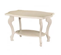 Стол журнальный Берже 1 слоновая кость