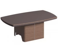 Журнальный столик кожа металл С120TV