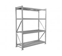 Стеллаж металлический MS Pro 200/150x60/4