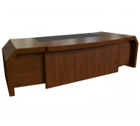 Стол письменный с кожаными вставками 28101 Kingston 