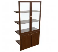 Наполнение двустворчатого шкафа со стеклом Washington