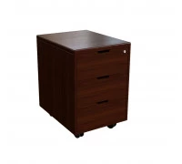 Тумба подкатная 3 ящика Zaragoza walnut