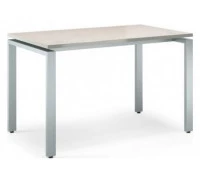 Стол письменный прямой на металлокаркасе V-1.0.1СМ