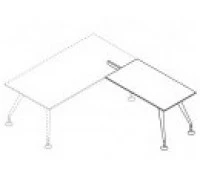 Приставка правая или левая для письменного стола 156323