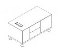 Тумбочка на ножках правосторонняя или левосторонняя 156223