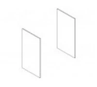 Пара декоративных боковых панелей для ящиков шкафа-греденции 156257