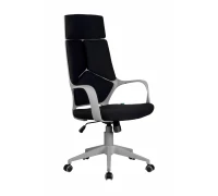 Кресло для персонала 8989 серый пластик