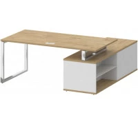 Стол руководителя с опорной греденцией SK.SRG-180 (L/R)