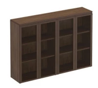 Шкаф для документов средний со стеклянными дверями МК 323