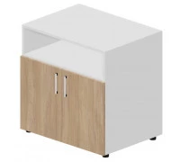 Шкаф для документов/оргтехники 2 двери+ниша EMLD768