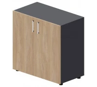 Шкаф для документов 2 двери, 1 полка EMLS762