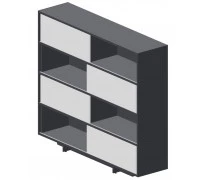 Средний шкаф-купе FAHSL158