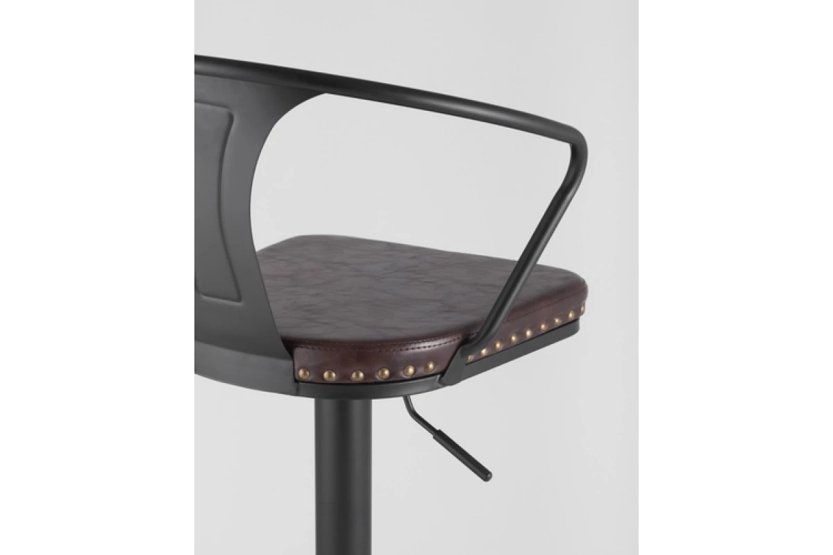 Стул барный TOLIX ARMS SOFT черный матовый купить в Про-офис