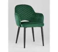 Стул Венера диамант велюр изумрудный