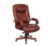 Кресло руководителя Бюрократ T-9925WALNUT