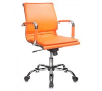 Кресло руководителя Бюрократ CH-993-LOW/ORANGE