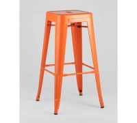 Стул барный TOLIX оранжевый глянцевый