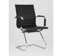 Кресло для посетителей TopChairs Visit черное