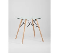 Стол DSW D80 стеклянный