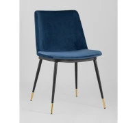 Стул Мелисса велюр синий