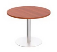 Стол для переговоров круглый на опоре-колонне ПТ 141