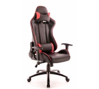 Геймерское кресло Lotus S10 экокожа красный
