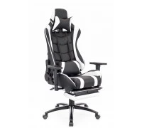 Геймерское кресло Lotus S1 экокожа белый