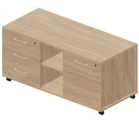 Тумба мобильная сервисная левая OMU1253SG