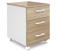 Тумба подкатная с центральным замком AL-3.0 ц.з.