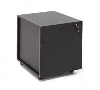 Тумба подкатная черная 103 101 black