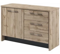 Тумба с дверью и 3 ящиками Т-12-01