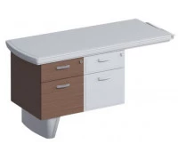 Тумба 2-ящ. (один ящик-картотека) для боковой приставки, дерево EX33