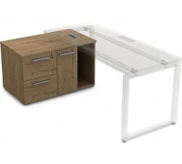 Тумба с 2-мя ящиками и дверкой 9Т.010