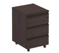 Тумба выкатная 3-ящичная с центральным замком МК 213