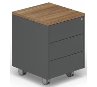 Тумба мобильная 3 ящика FAP3B
