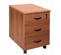 Тумба выкатная 3-ящичная (c доводчиками) с центральным замком ТЖ 214