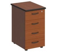 Тумба приставная 4 ящика с замком ДР 226 +ДР 507