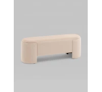 Банкетка Taks велюр молочный