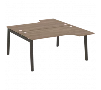 Рабочая станция, опоры - дуб светлый