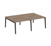 Рабочая станция, опоры - дуб темный