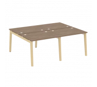 Рабочая станция, опоры - дуб светлый