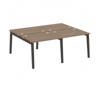 Рабочая станция, опоры - дуб темный