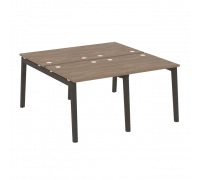 Рабочая станция, опоры - дуб темный