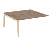 Наборный элемент рабочей станции, опоры - дуб светлый