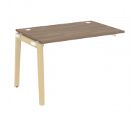 Наборный элемент рабочей станции, опоры - дуб светлый