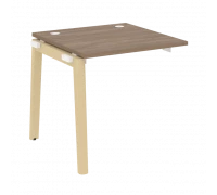 Наборный элемент рабочей станции, опоры - дуб светлый